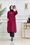 Evin Triko Tunik - Bordo