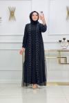 Hüma Abaya - Siyah